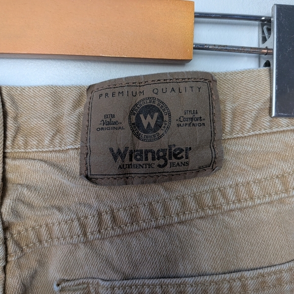 WRANGLER Vintage Prenium Quality Men Jeans Size 30x30 100% Cotton - Picture 7 of 10